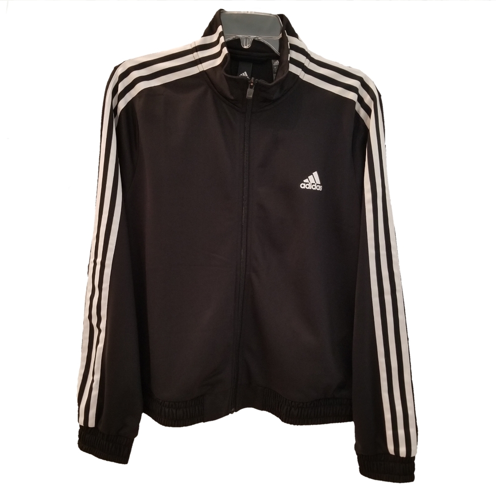 Adidas 3 StripesTrack Jacket Black L